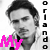 repeated black-and-white images with pink text overlay, showing a person in a collared shirt against a white background