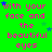 Green background with repeated pink text 'with your face and the beautiful eyes' and scattered blue stars, one gray square in bottom-right corner.