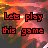 Pixelated text displays 'Let's play this game called: When you CATCH FIRE!' with red and yellow lettering over a fiery background.
