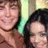 Two people in a close-up photo with pixelated quality, next to black text on white background reading 'back up off him vanessa HES MINE'.