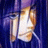 Pixelated anime-style character with long purple hair and closed eyes, next to black background with white text reading 'AnimeIM' and 'com'