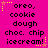 A static image with a bright pink background displays repeated text and star decorations in a