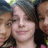 A split composition shows a pixelated group photo on the left and a bright yellow background with pink text on the right.