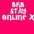 Four pixelated display identical text on different colored backgrounds: bright pink, dark magenta, black, and deep red