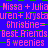 Pixelated text repeats across a blue background with green accents, displaying names and phrases in pink and white.
