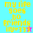 Four pixelated display identical text with varying background colors and small star symbols