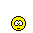 Yellow circular character with changing expressions and actions, including digging motions, a shovel, mound of dirt, and 'GOOD NIGHT' signs.