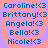 A static image displays a of names with heart symbols on a purple and pink spiral background