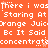 Pixelated text repeats across an orange background with white lettering, featuring phrases like 'There i was', 'Staring At', 'Orange Juice', 'Bc It Said', and 'concentrat' with a star-like symbol.