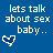 Blue background with white pixelated text and dark blue heart symbols arranged in a pattern