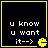 Four identical black square with yellow borders display white text and a yellow Pac-Man icon, each showing the same static content