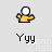 Yellow teapot-shaped icon with white smoke puffing from spout, transitioning from upright to tilted positions