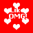 Red background with white pixelated hearts and 'Like OMG!' text repeated in multiple positions.