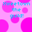 Pixelated image with cyan text 'Hweetown the guild!' over pink polka dots on a light pink background.