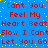 Blue background with red text repeating 'Can't You Feel My Heart Beat Slow I Can't Let You Go' in a pattern, scattered yellow dots