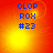Four identical display blue text on a gradient background with subtle light effects