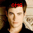 A four- shows a person with short brown hair in black clothing against a light stone background, each displaying different red text above the head