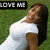 A woman in a white shirt lies on grass with eyes closed, text overlays change across four