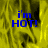 Yellow flame-like background with blue text 'i'm HOT!' in three positions, one section grayed out.