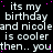 A static digital image displays repeated text in white and pink on a black background with a gray rectangle in the bottom-right corner.
