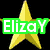 six distinct buddy icons featuring text overlays, symbols, and a celebrity image with green text boxes