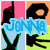 Four distinct pixel art buddy icons featuring the name 'JENNA' in various styles and backgrounds.