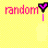 Pixelated animated buddy icon with yellow background, pink text, and purple hearts on sticks in two frames showing heart movement.