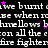 A black background displays repeated white text lines with pink star symbols scattered throughout, showing no visible animation changes.