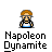 A 4x3 contact sheet of pixel art frames showing a cartoon character with brown hair and glasses in various poses, expressions, and animation states including speech bubbles and motion blur effects.
