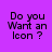Four display the text "Do you Want an leon ?" on varying purple backgrounds with pixelated font