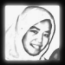 16 monochrome cartoon-style portraits with varied head coverings and expressions, arranged in four and four
