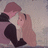 A pixelated cartoon image of a couple kissing with pink text on black background reading 'Someone Should Sue Disney For Making Every Girl Think They Have A Prince Charming'