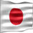 Static 48x48 pixel icon depicting the Japanese flag with a red circle on white background and gray striped border effect.