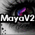 A static buddy icon with a grayscale anime-style eye, rainbow-colored text, and a rainbow flower graphic.