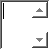 Two side-by-side frames of a pixelated animated buddy icon showing a sliding door with arrow symbols on a checkered transparency background.