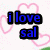 Blue text on white background with pink heart outlines and red heart shapes, displaying phrases about friendship and love.