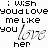 Animated contact sheet of a text-based buddy icon showing repeated phrases with color-coded variations across 21 frames.