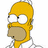 Pixelated yellow cartoon character with large white eyes, black pupils, and a wide open mouth showing a beige interior, set against a white background.