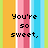 Pixelated text on a striped background with orange, pink, blue, and green vertical stripes, and a gray rectangle in the bottom right.