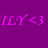 six distinct text-based icons with varying backgrounds and colors, each displaying love-related phrases or symbols