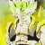 A pixelated animated icon shows a character with spiky hair and a white outfit against a yellow background, with visible motion in the hair and clothing.