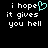 Pixelated text on black background with cyan heart symbol replacing 'e' in 'hope' on left side, identical text on right side without heart.