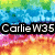 A colorful pixelated image with text overlays and abstract backgrounds in four quadrants.
