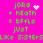 A bright pink background displays green pixelated text and symbols, including 'jOrd', '+ hEaTh', '= bFils', 'jUsT', and 'Like SiSter3Like SiSters' with a heart and star animation.
