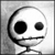A grayscale cartoon character with a round head and stick body displays sequential eye and mouth animations