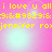 Yellow pixelated text on pink background with light blue lens flares, repeating 'i love u all' and 'jennifer rox' with symbol sequences.