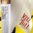 A 48x48 pixel animated contact sheet showing two frames from a Kill Bill-themed buddy icon with yellow, black, and red elements.