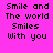 A static image with a bright pink background displaying repeated text in black pixelated font arranged in a pattern