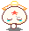 Pixelated angel icon with closed eyes, red star on forehead, blue tears, and yellow halo; four variations show different wing and tear configurations.