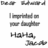 A static pixelated image showing multiple grayscale text fragments and shapes arranged in a grid-like pattern on a white background.